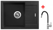 Sinks RAPID 580 Granblack + Flexia 